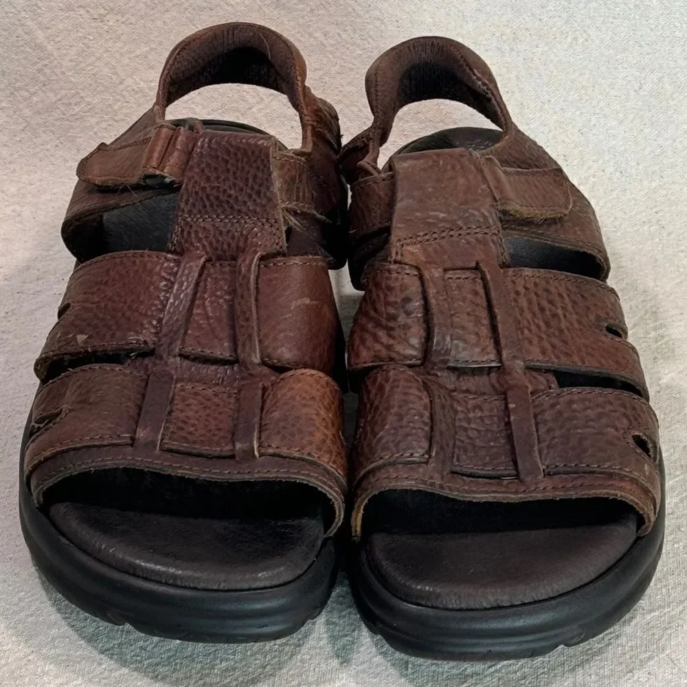 GBX Leather Sandals Mens Size 11M